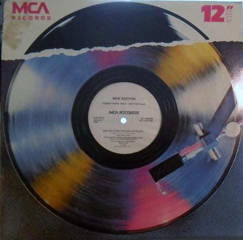 New Edition : Can You Stand The Rain (12", Promo)