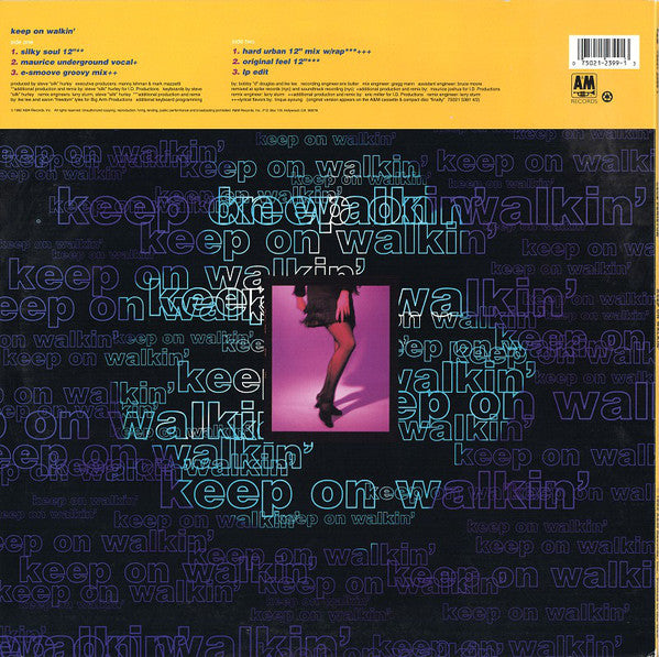 Ce Ce Peniston : Keep On Walkin' (12", Single)