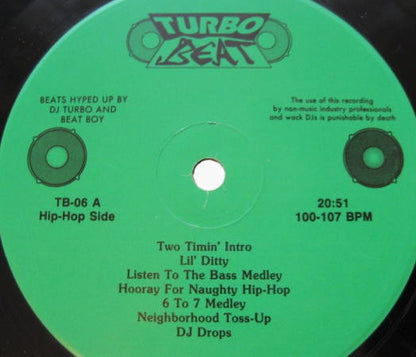 DJ Turbo (3) And Beat Boy (3) : Turbo Beat #6 (12")