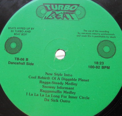 DJ Turbo (3) And Beat Boy (3) : Turbo Beat #6 (12")