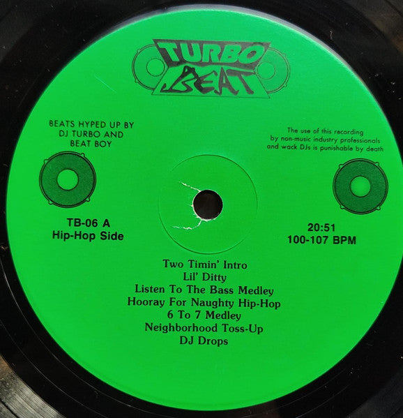 DJ Turbo (3) And Beat Boy (3) : Turbo Beat #6 (12")