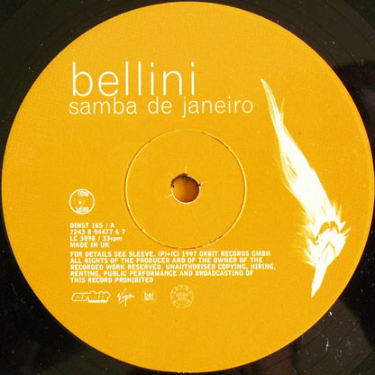 Bellini : Samba De Janeiro (12")