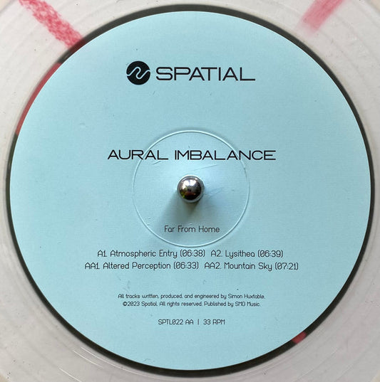 Aural Imbalance : Far From Home (12", EP, Whi)