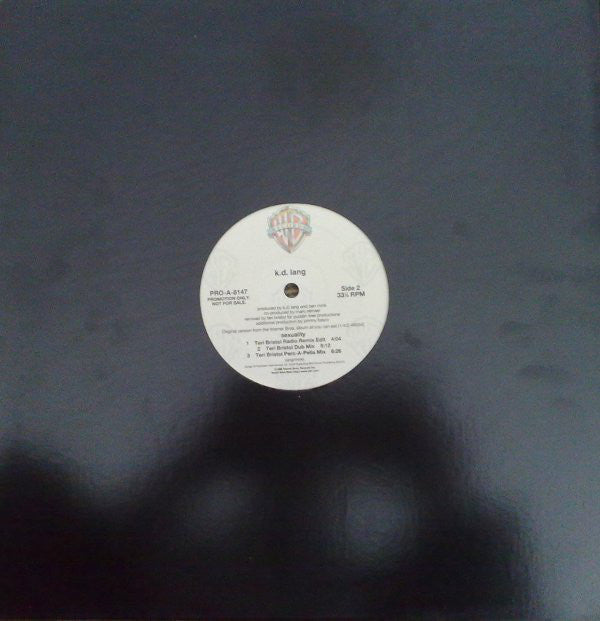 k.d. lang : Sexuality (Part II) (12", Promo)