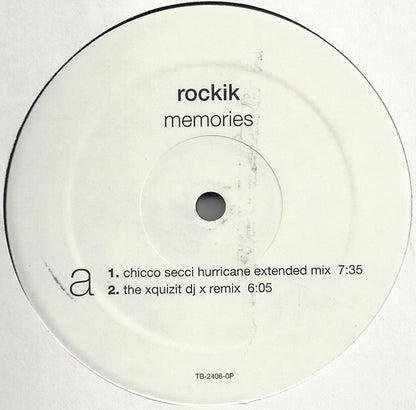 Rockik : Memories (12")