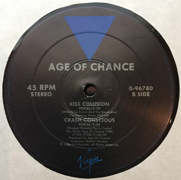 Age Of Chance : Kiss (12")