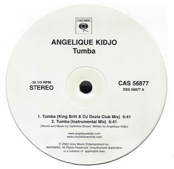 Angelique Kidjo* : Tumba (12", Promo)