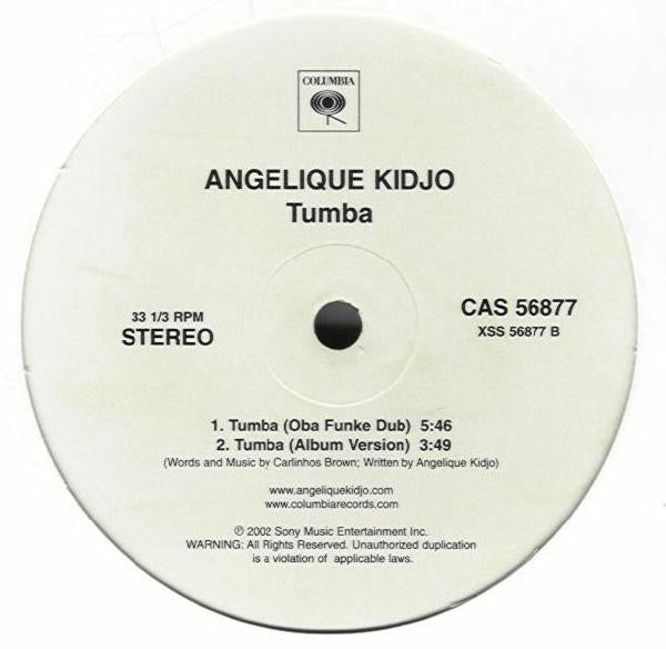 Angelique Kidjo* : Tumba (12", Promo)