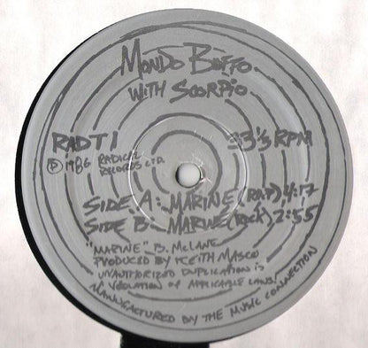 Mondo Boffo With Scorpio (3) : Marine (12")