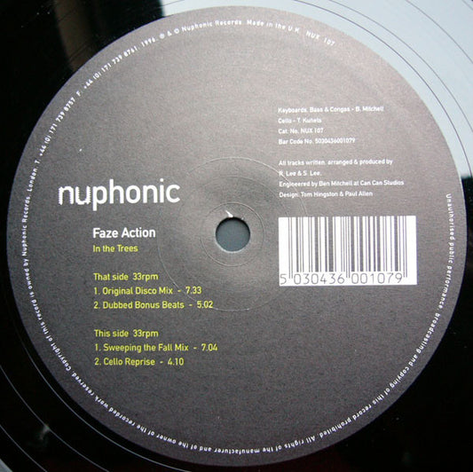 Faze Action : In The Trees (12")