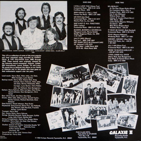 Harry Deal & The Galaxies* : Vintage (LP, Comp)