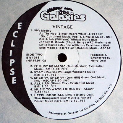 Harry Deal & The Galaxies* : Vintage (LP, Comp)