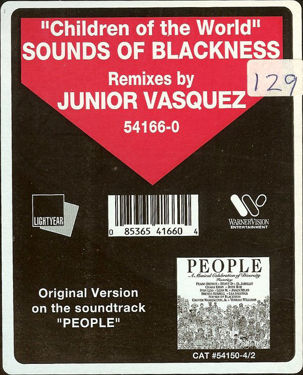 Sounds Of Blackness : Children Of The World (Theme From PEOPLE) - The Junior Vasquez Mixes (12")