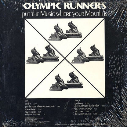 Olympic Runners : Put The Music Where Your Mouth Is (LP, Album, AL )
