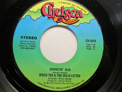 Disco Tex & His Sex-O-Lettes : Dancin' Kid (7")