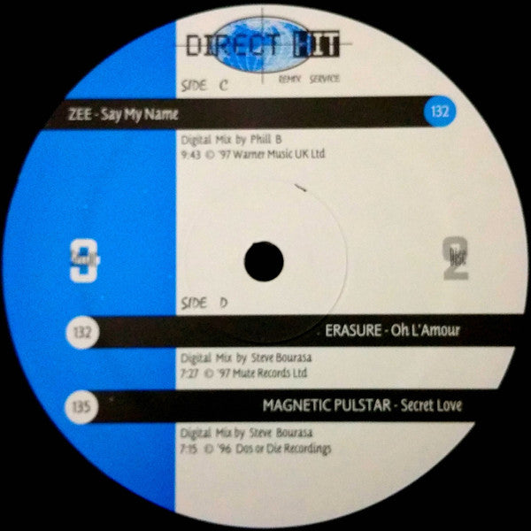 Various : Direct Hit Sector 9 (3x12", Comp, Promo)