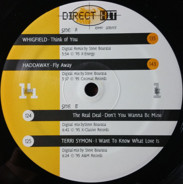 Various : Direct Hit Volume 14 (3x12", Comp, Promo)