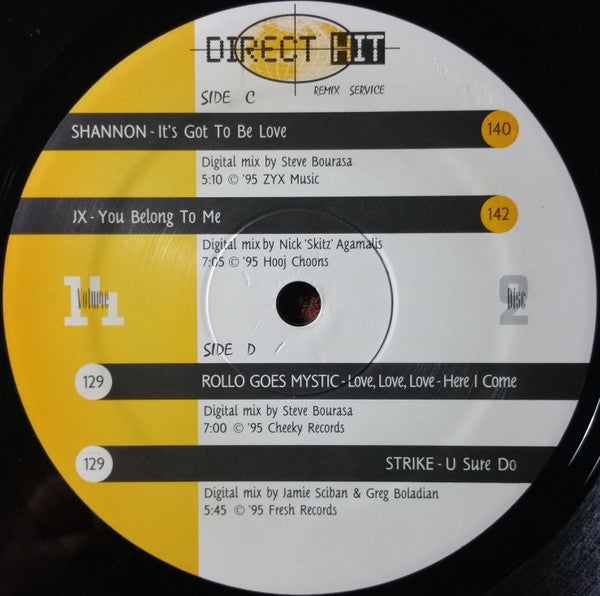 Various : Direct Hit Volume 14 (3x12", Comp, Promo)