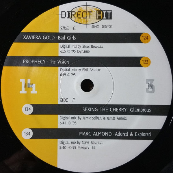 Various : Direct Hit Volume 14 (3x12", Comp, Promo)