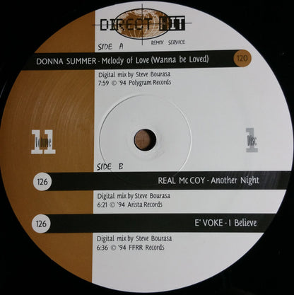 Various : Direct Hit Volume 11 (3x12", Comp, Promo)