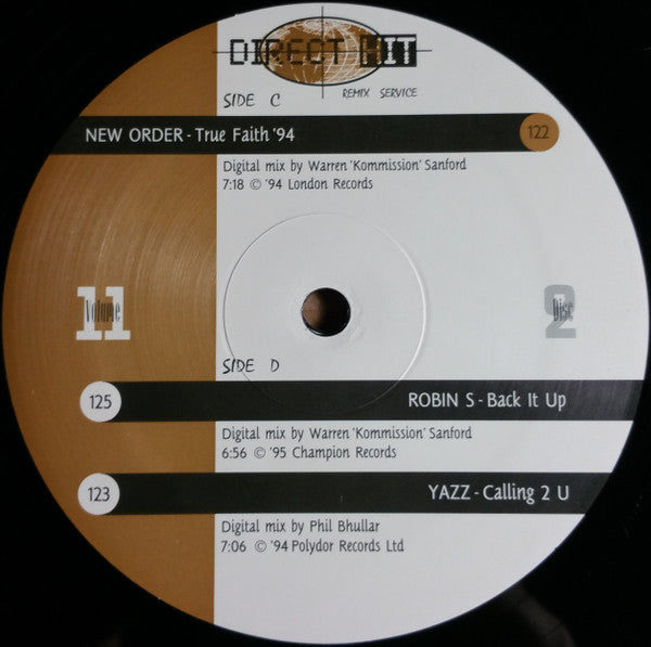 Various : Direct Hit Volume 11 (3x12", Comp, Promo)