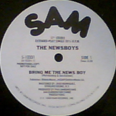 The Newsboys : Bring Me The News Boy (12", Single, Promo)