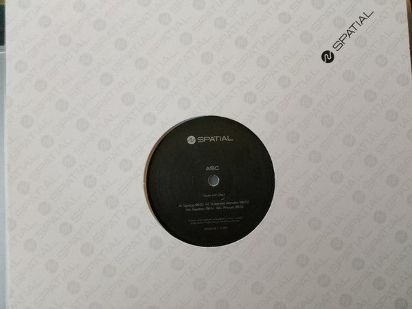 ASC : Cause And Effect (12", EP, Ltd, S/Edition, Blu)