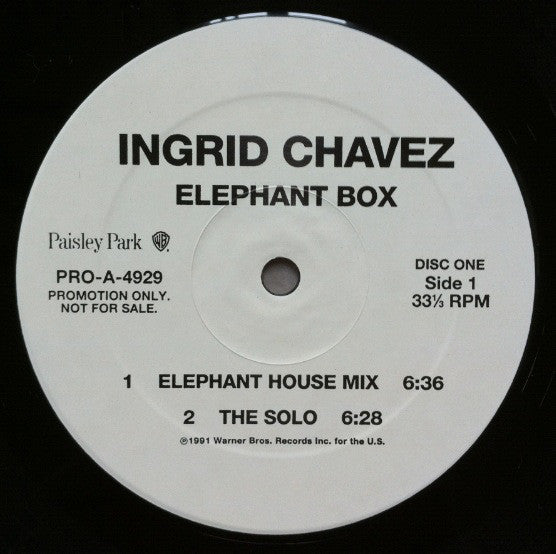 Ingrid Chavez : Elephant Box (2x12", Promo)