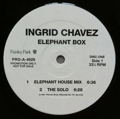 Ingrid Chavez : Elephant Box (2x12", Promo)