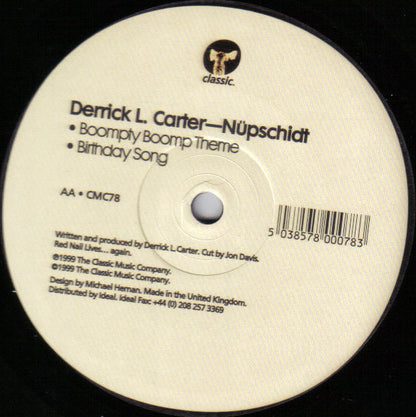 Derrick Carter : Nü Pschidt (12")