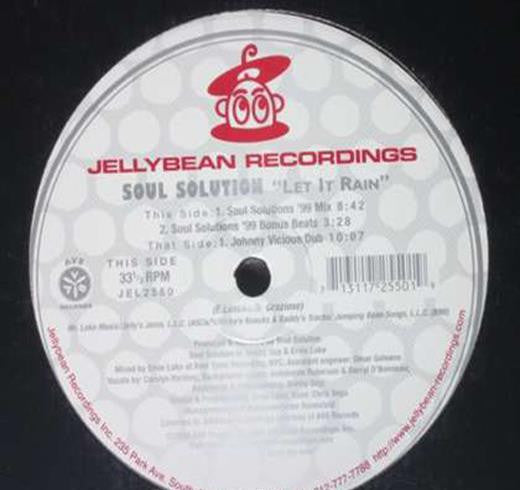 Soul Solution : Let It Rain (2x12")