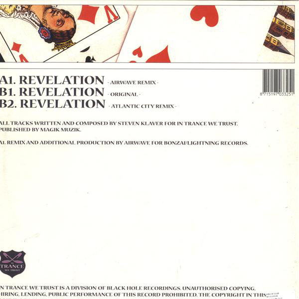 King Of Clubs : Revelation (12")