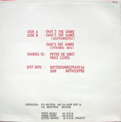 Wet : That's The Game (12")