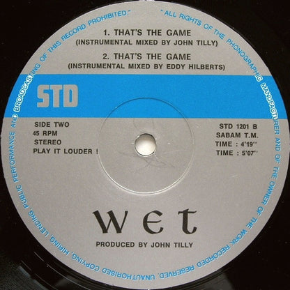 Wet : That's The Game (12")