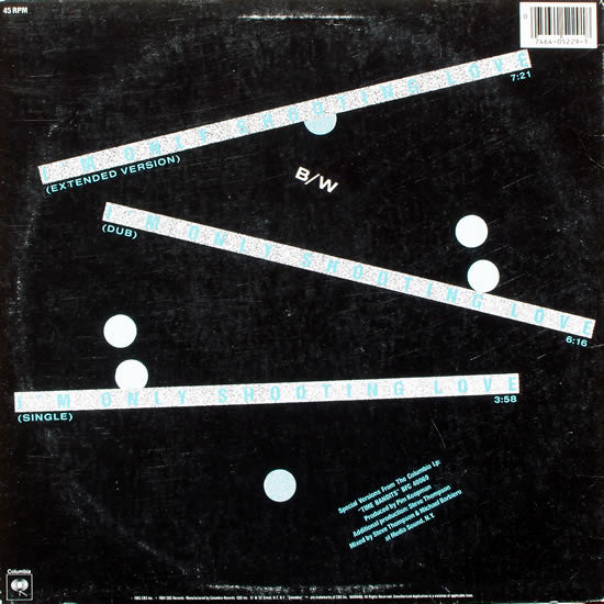 Time Bandits : I'm Only Shooting Love (12", Maxi)