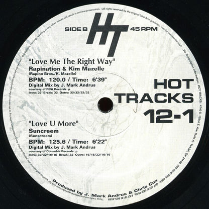 Various : Hot Tracks 12-1 (2x12", Promo)