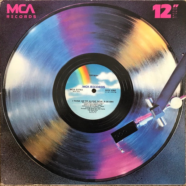 Tiffany : I Think We're Alone Now (The 12 Inch Remix) (12", Single, Glo)