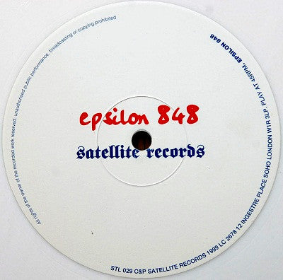 Bell : Epsilon 848/Drumboy (12", Whi)