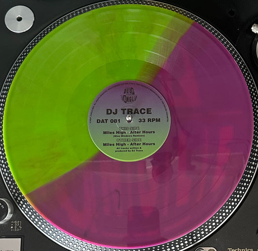 DJ Trace : Miles High / After Hours + Remixes (12", EP, S/Edition, Hal)