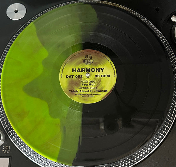 Harmony* : You Got / Think About It / Transit  (12", EP, S/Edition, Hal)