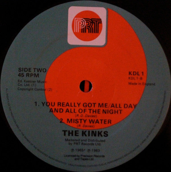 The Kinks : You Really Got Me (12", Single)