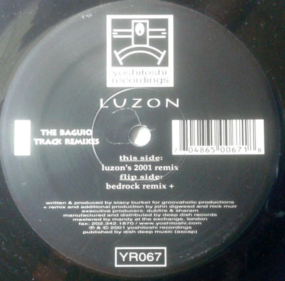 Luzon : The Baguio Track (Remixes) (2x12")