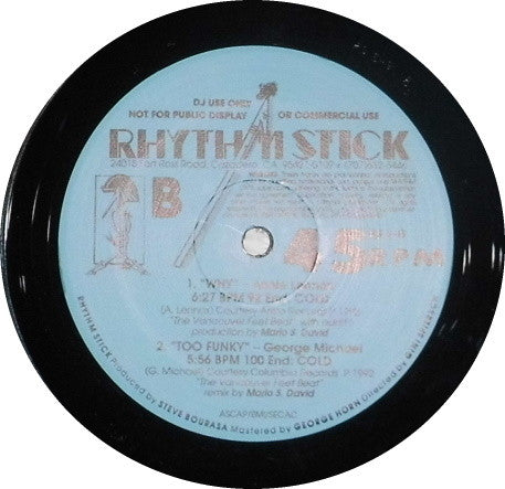Various : Rhythm Stick 3-8 (2x12", Promo)