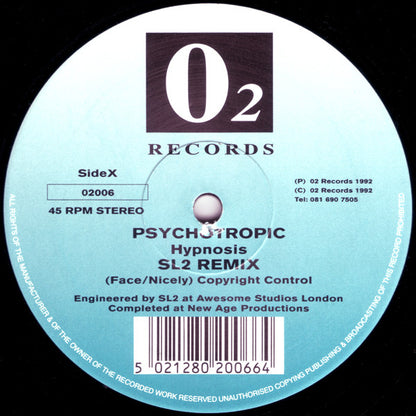 Psychotropic : Hypnosis (Remixes) (12")