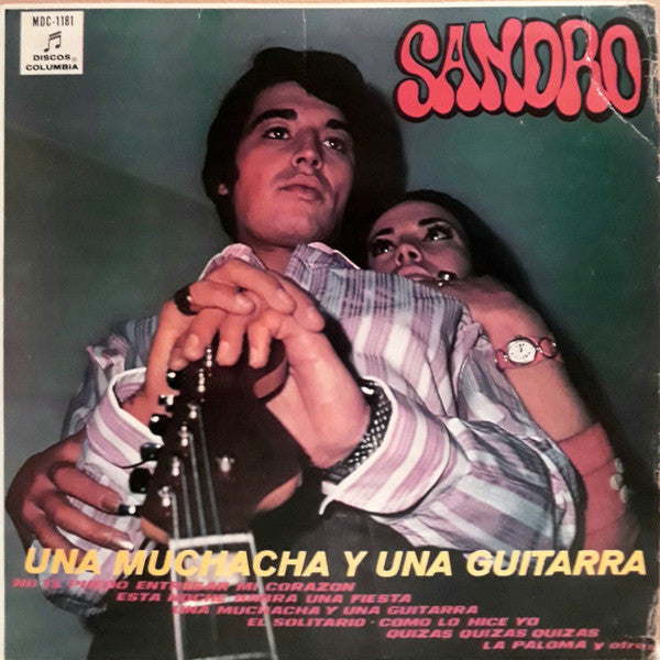 Sandro (25) : Una Muchacha Y Una Guitarra (LP)