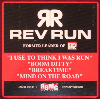 Rev Run* : I Used To Think I Was Run (12", EP, Promo)