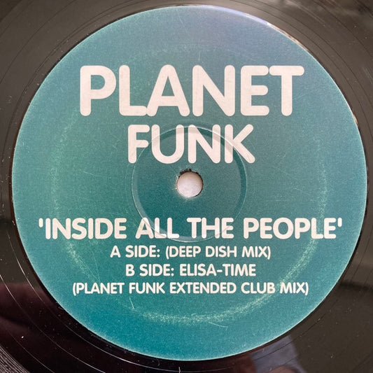 Planet Funk / Elisa : Inside All The People / Time (12", Unofficial)