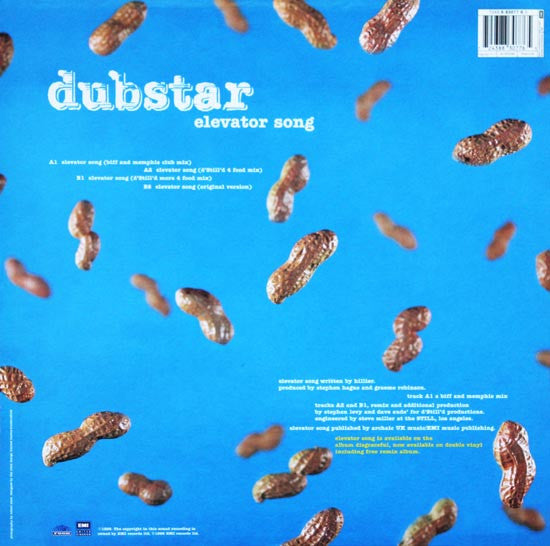 Dubstar (2) : Elevator Song - The Dance Mixes (12", Single)