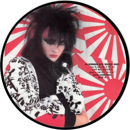 Siouxsie Sioux : An Interview With 'Siouxsie Sioux' (7", Ltd, Pic, Unofficial, 1/3)