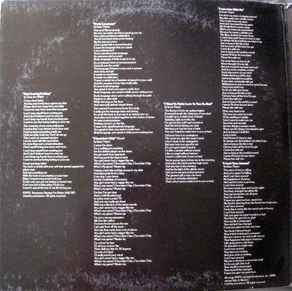 Isaac Hayes : Chocolate Chip (LP, Album, San)
